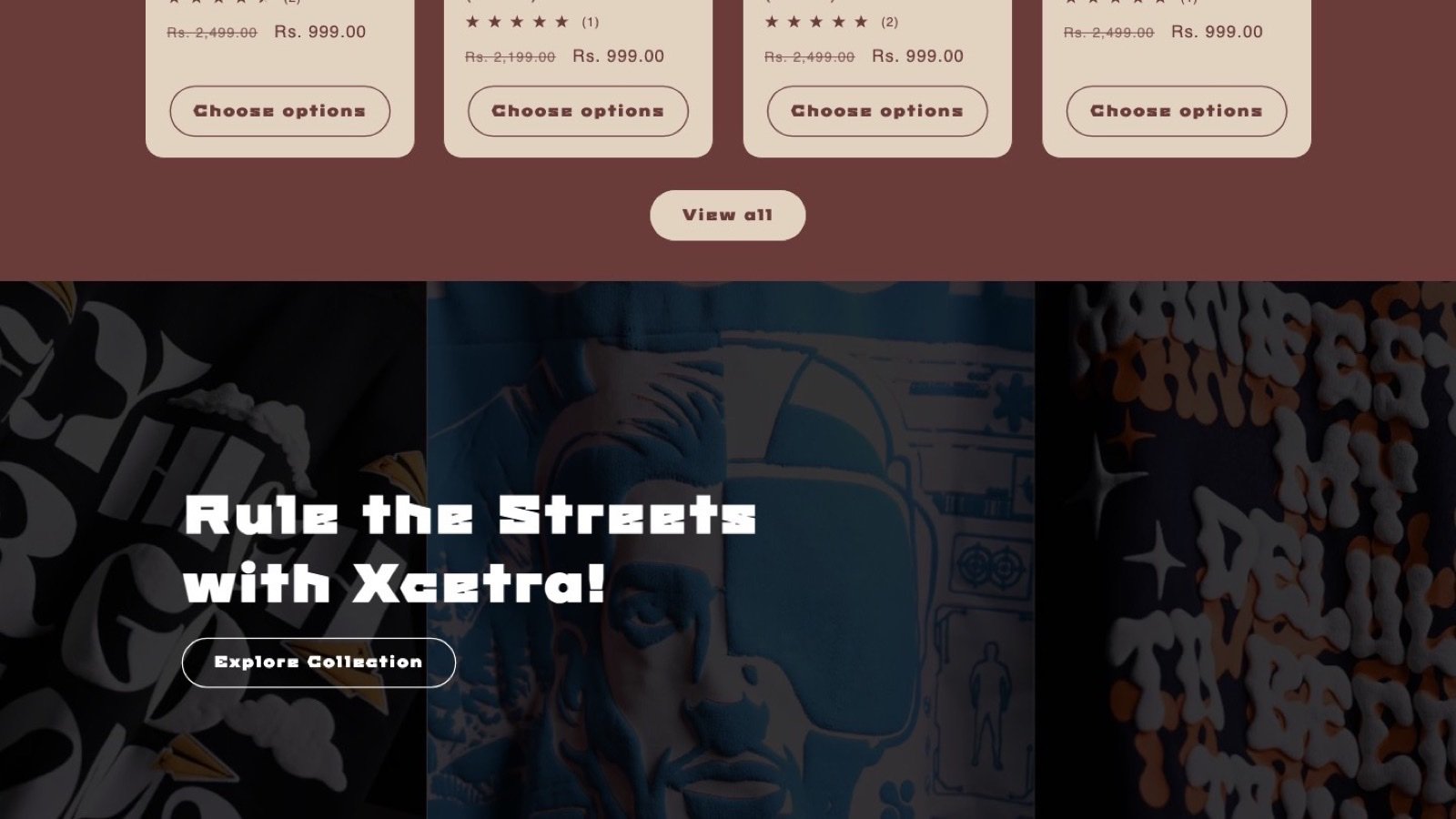 Xcetra homepage hero — current production